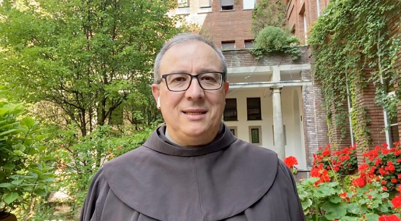 Le frère italien Francesco Ielpo, OFM, en tant que Custode de la Terre Sainte et gardien du Mont Sion © Fondation Tierra Santa