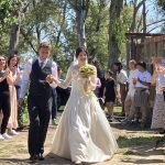 Mariage de Clément et Maria Faure, 1er mai 2025 dans une maison du Cenacolo à Rome © Anne van Merris